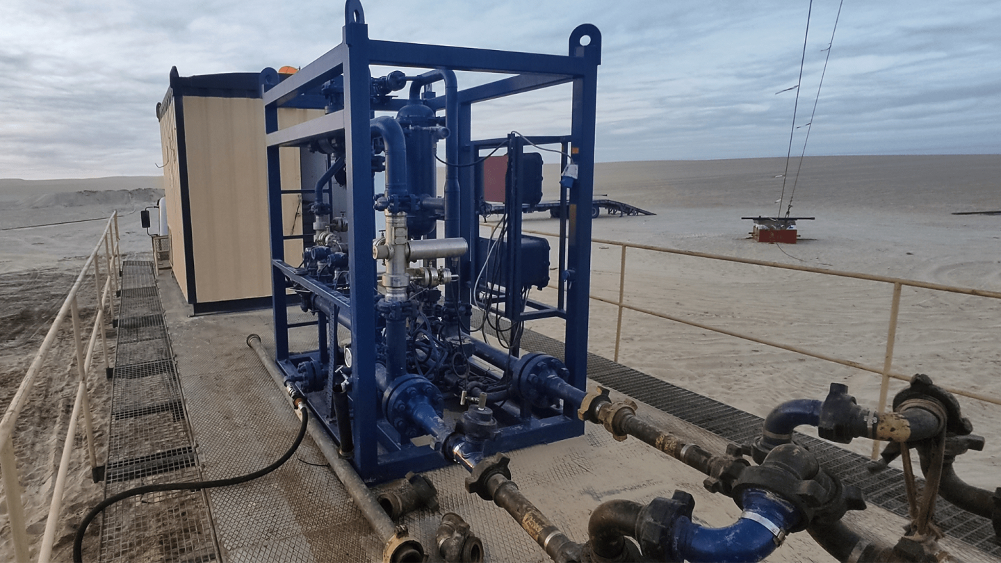 Multiphase Flow Meter Unit - وحدة قياس التدفق متعدد الأطوار